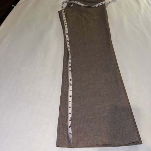Smart Set Pants Wide Leg Brown Trousers Cotton Classic Blend Women’s Size 9 - Picture 13 of 16